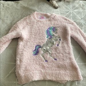 Justice Pink Sweater